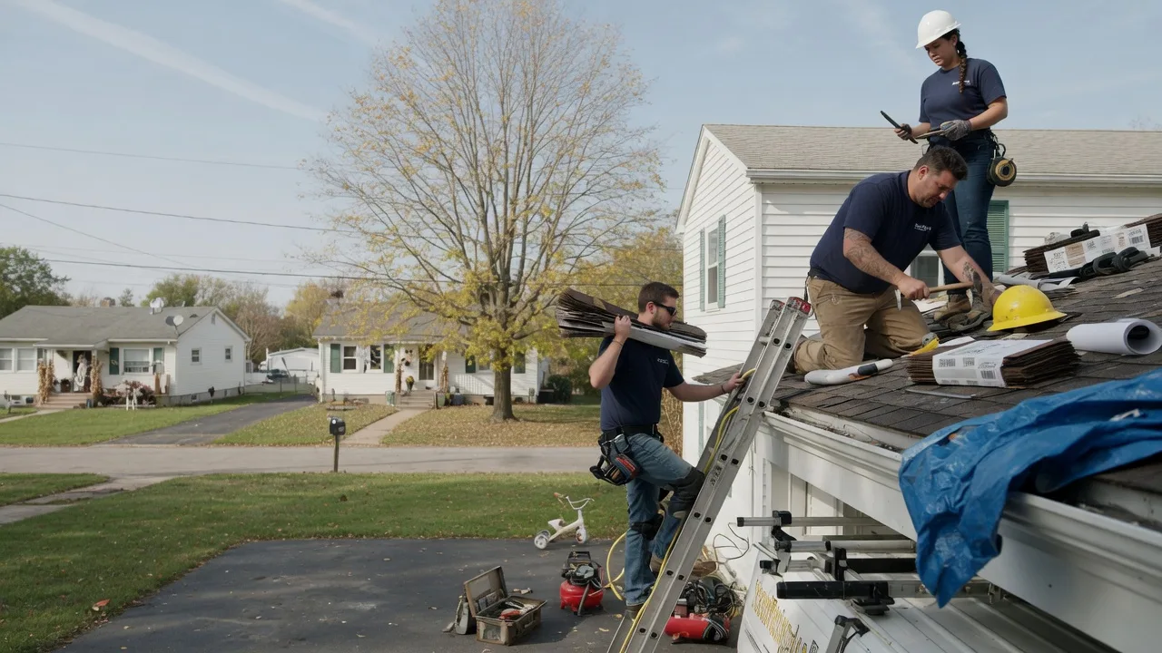 Local Roofing Contractors in Kilbourne, IL near me